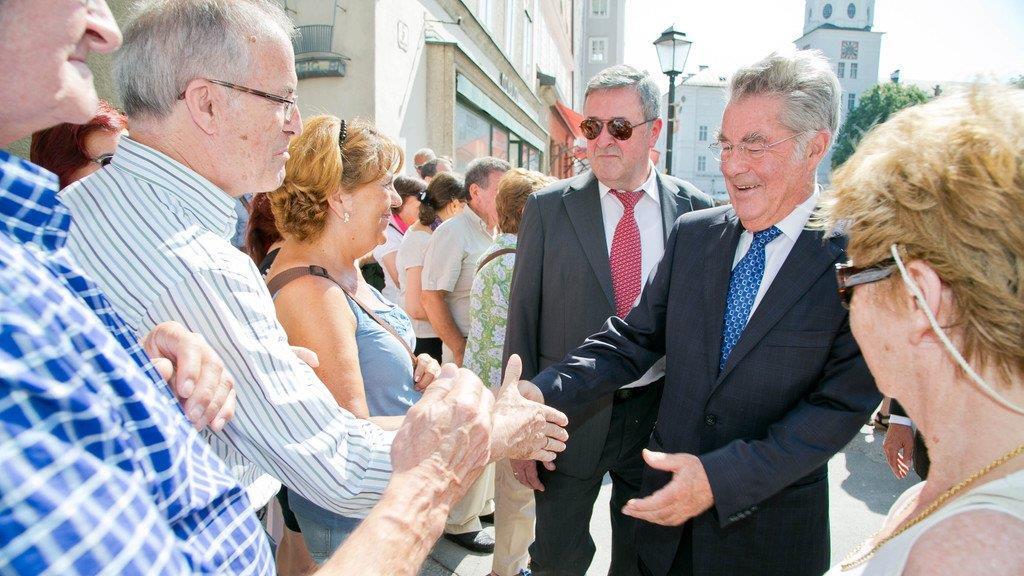 Festspieleröffnung mit H. Fischer