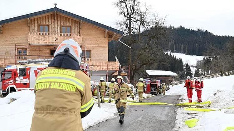 Wohnhausbrand in Bischofshofen