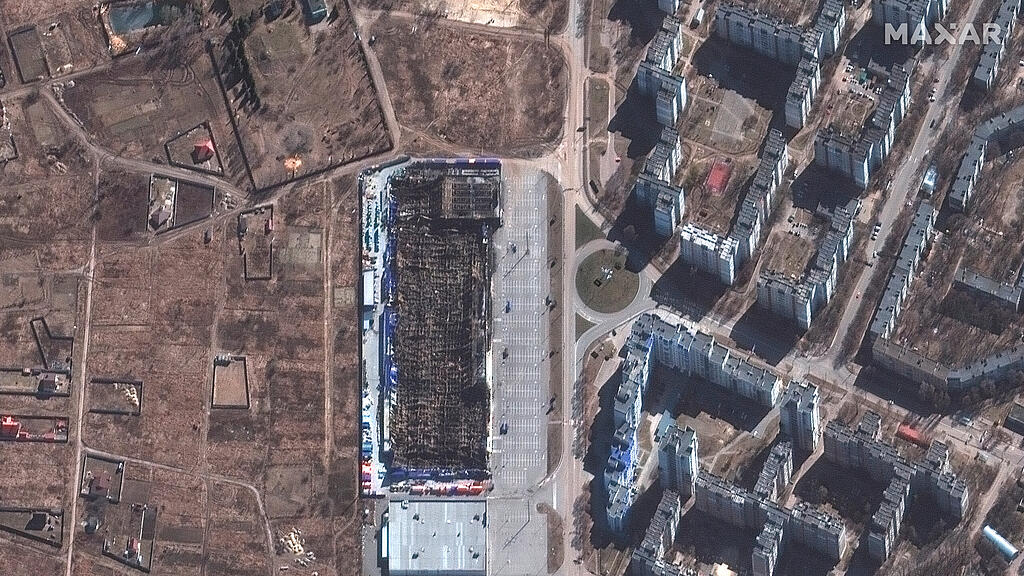 Ukraine-Krieg, Tag 16: Satellitenbilder