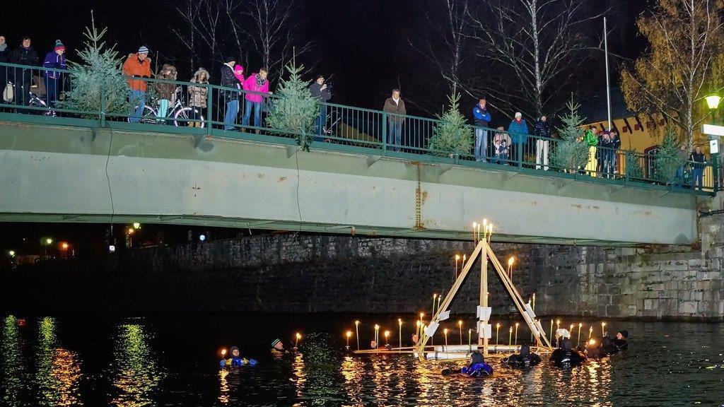 Adventschwimmen in Hallein