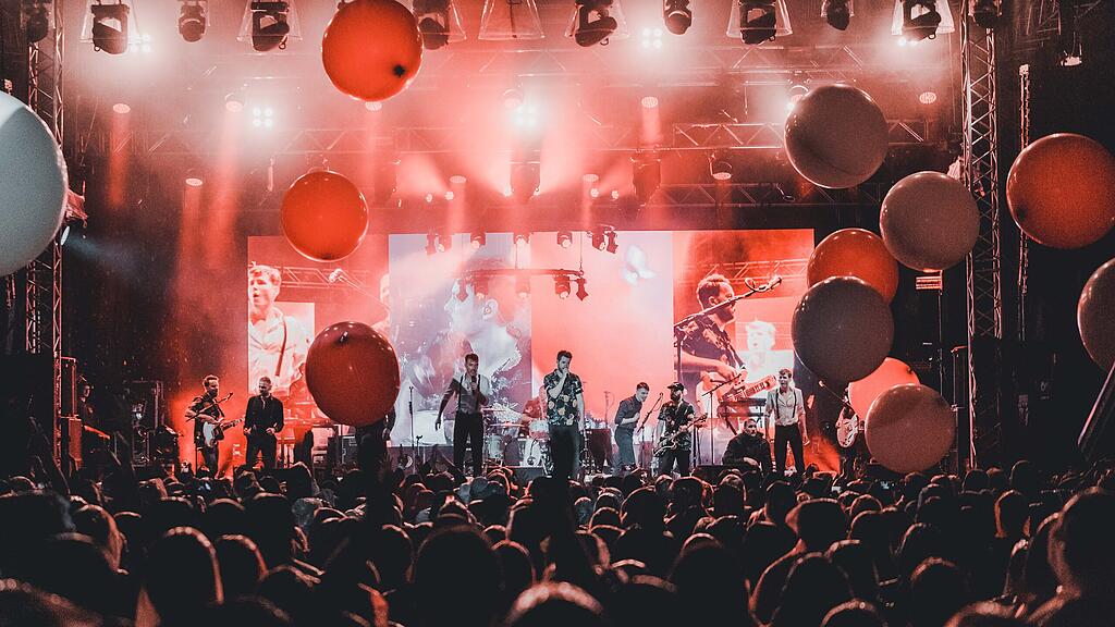 Revolverheld live am Gut Aiderbichl