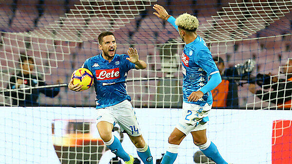 Mertens gelang in der 90. Minute der Ausgleich