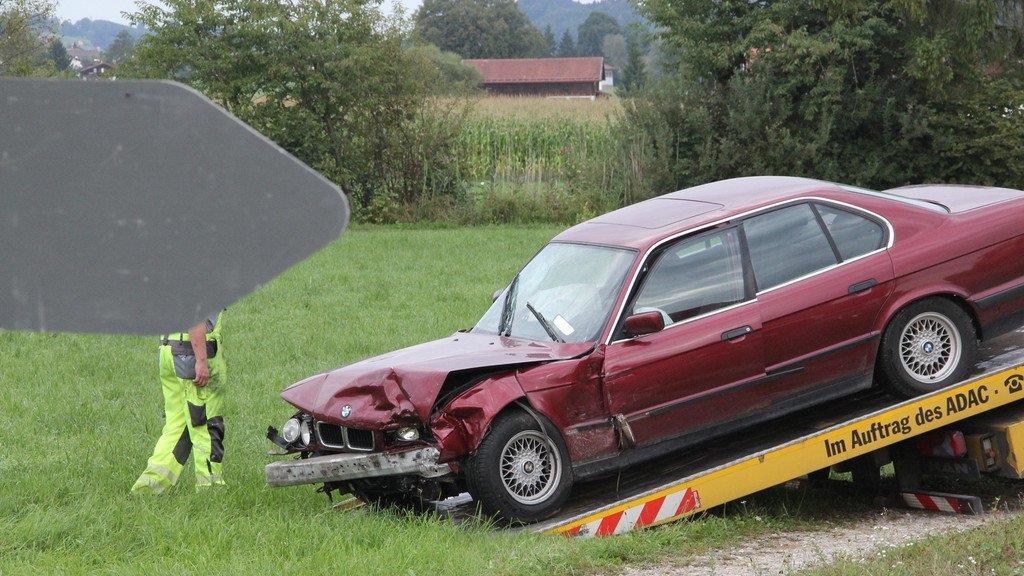 Crash in Teisendorf