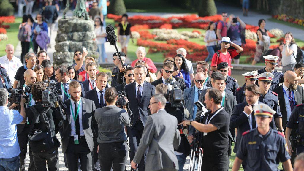 Macron in Salzburg