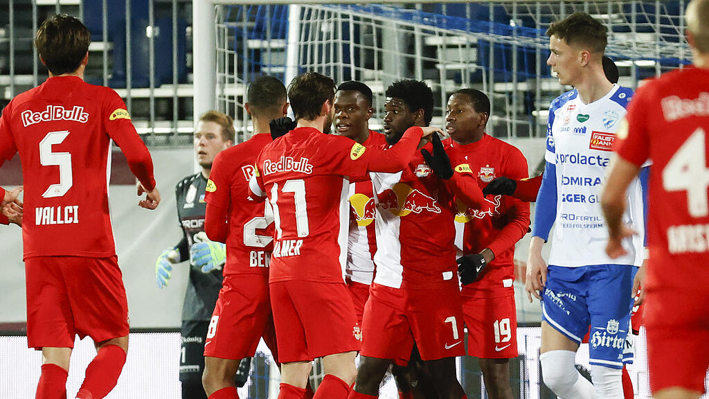 RB Salzburg gegen Hartberg