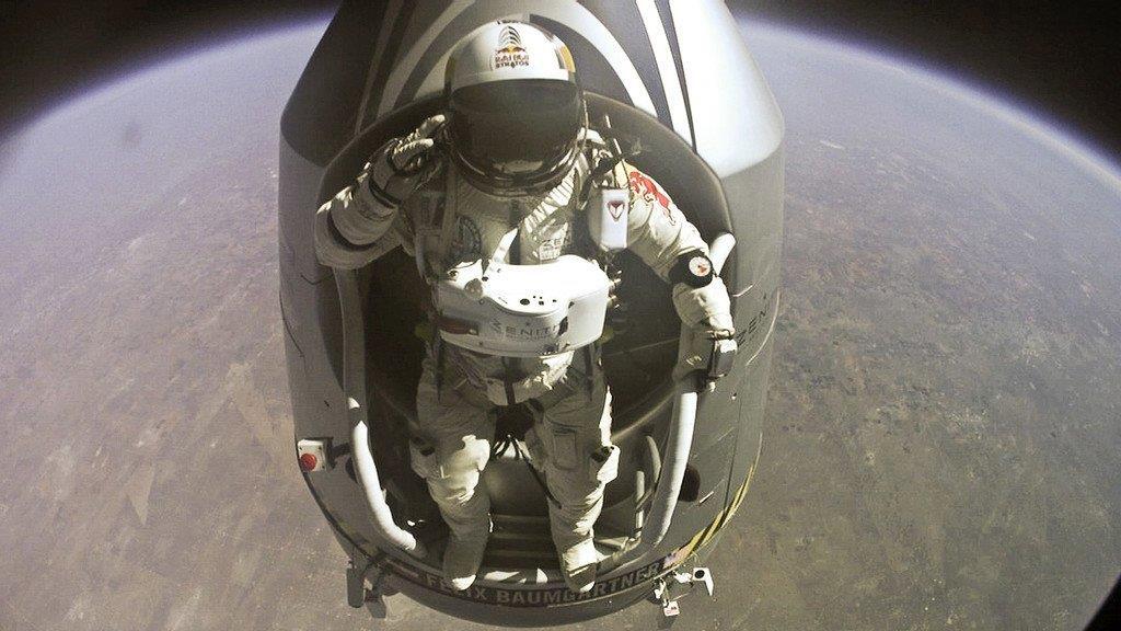 Neue Bilder vom Stratos-Sprung