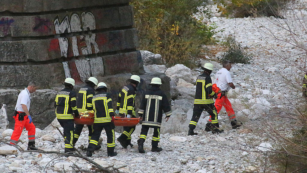 Bad Reichenhall, Saalach, Luitpoldbrücke