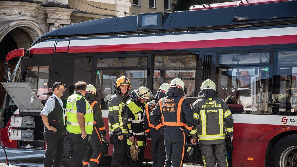 Brand im Obus endet glimpflich