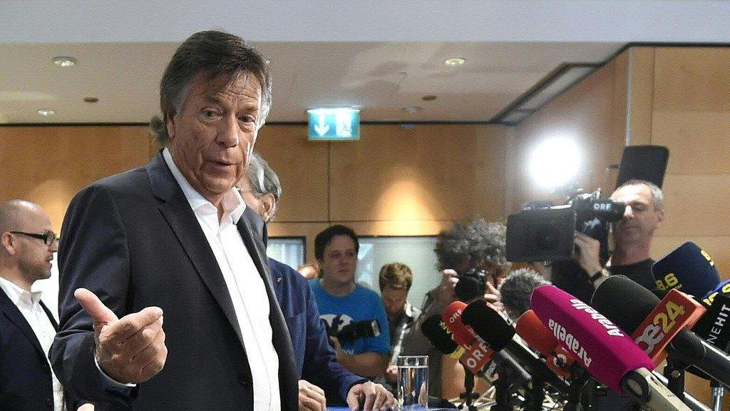 PK des ÖSV mit Schröcksnadel