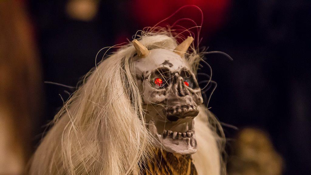 Maskenausstellung der Maxglaner Teufel