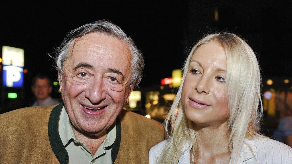 Richard Lugner und sein Katzi