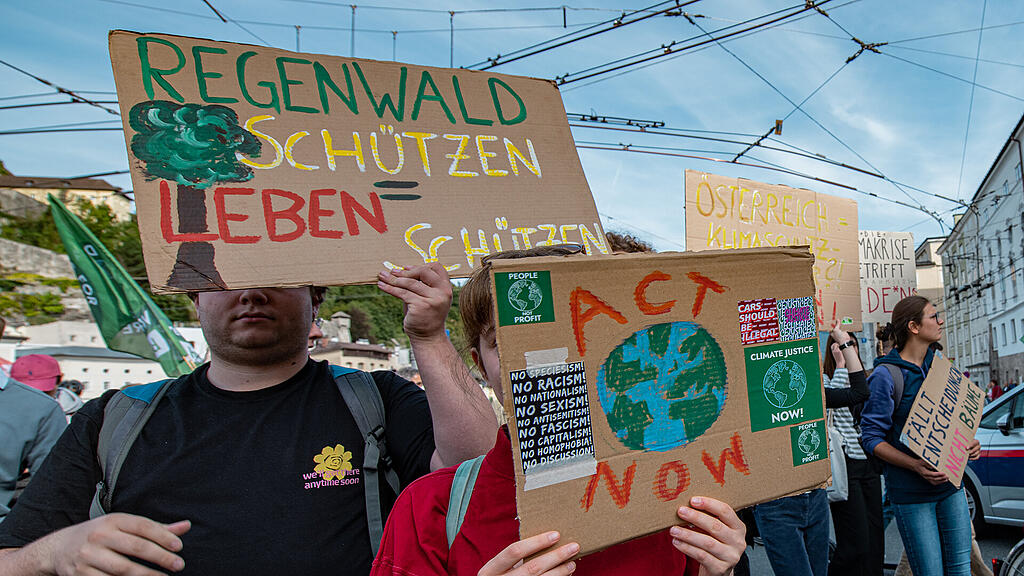 der weltweite Klimastreik statt