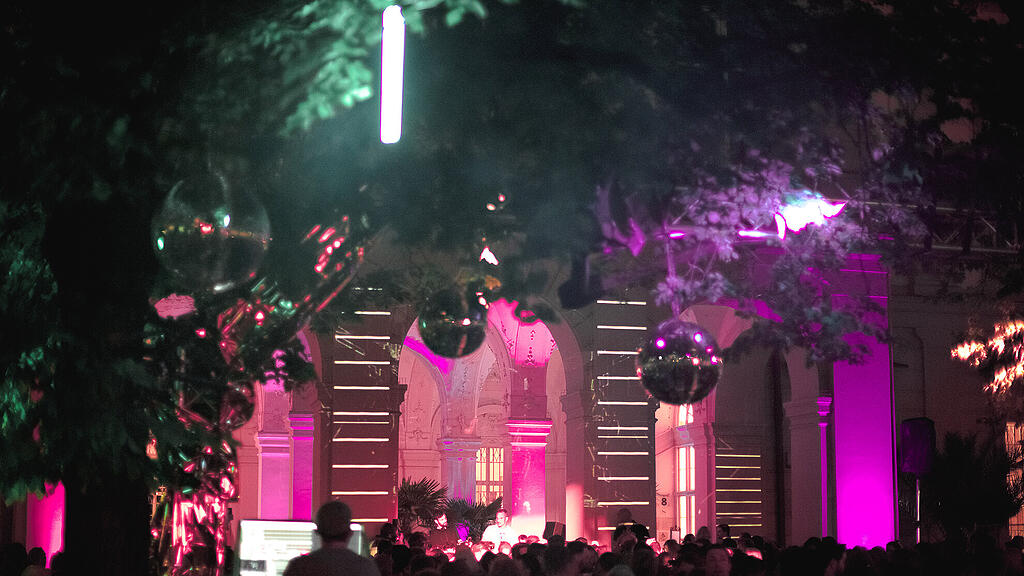 Klangkarussell im Innenhof Schloss Mirabell 5020 Festival