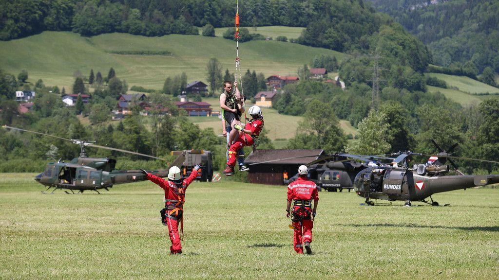 Hochwasserübung Bundesheer III