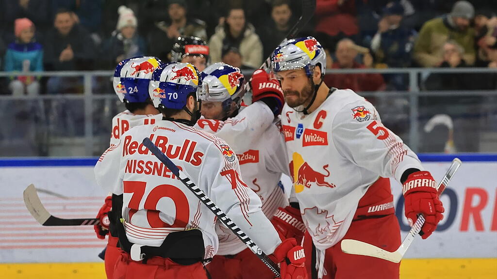 EC Red Bull Salzburg schlägt Black Wings Linz