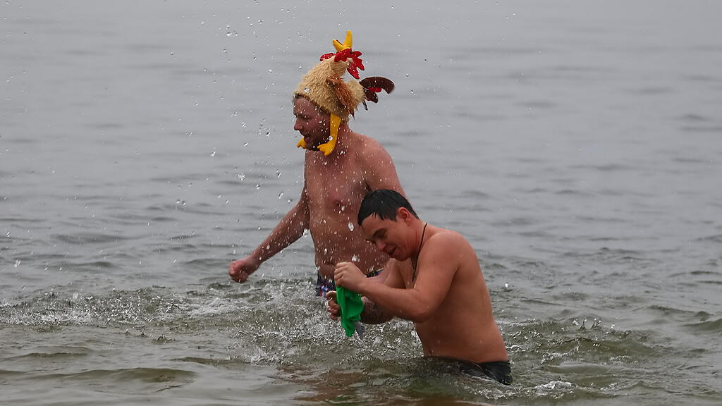 Silvesterschwimmen in Seeham