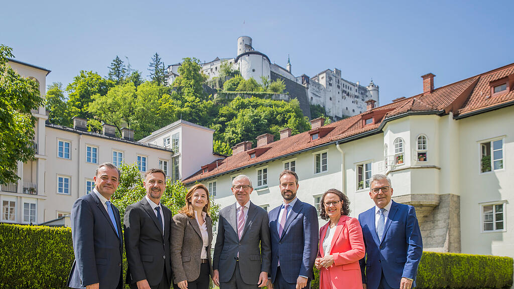 Salzburger Landesregierung aus ÖVP und FPÖ