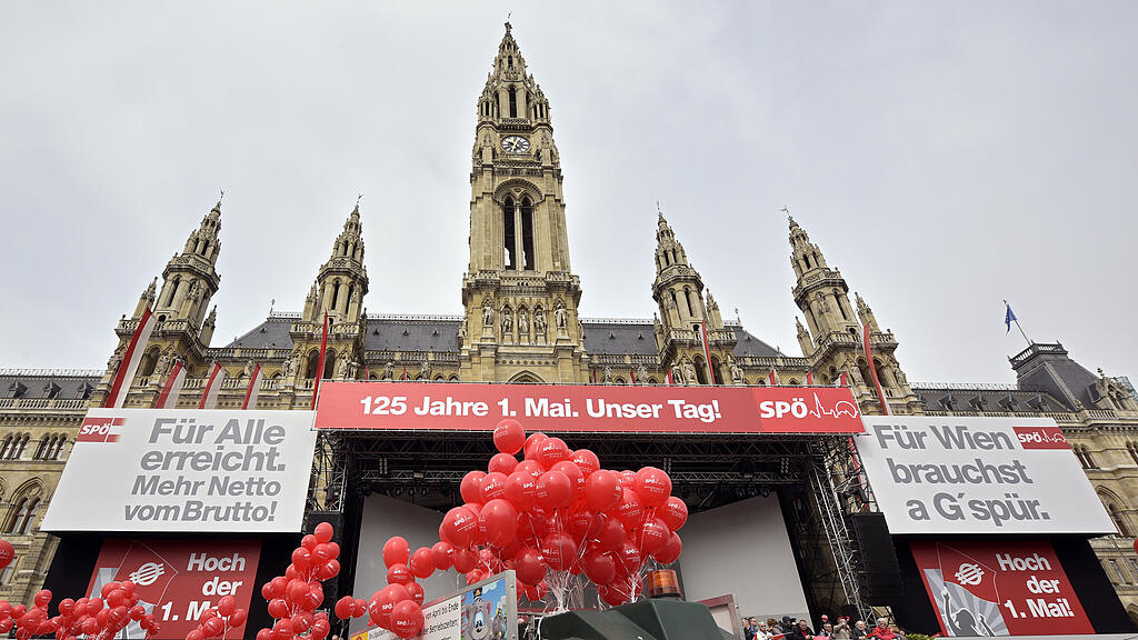 Maiaufmarsch, SPÖ, ARCHIV