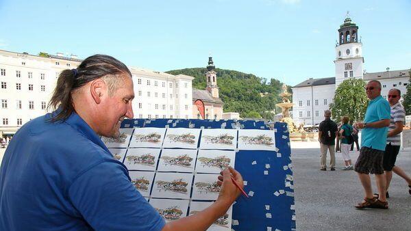 Igor ist einer der heimlichen Stars, in Salzburgs Künstlerlandschaft.