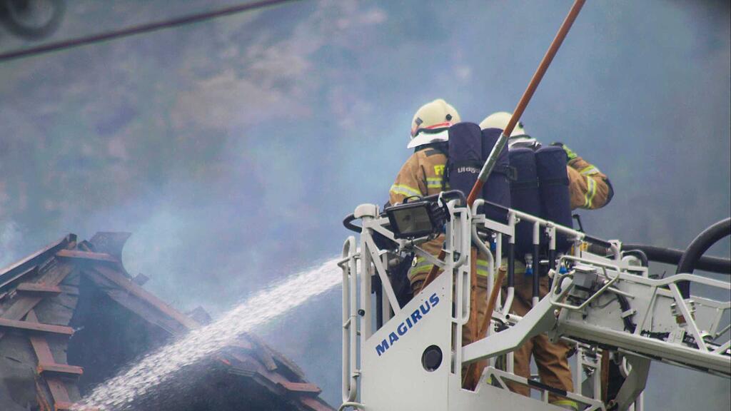 Brand Bauernhaus, St. Michael