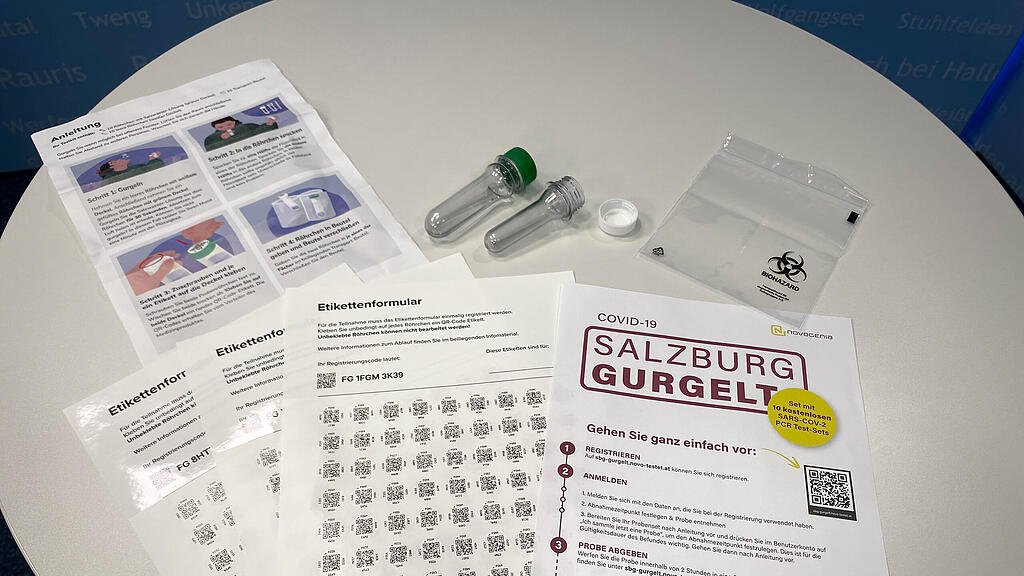 PCR-Gurgeltest