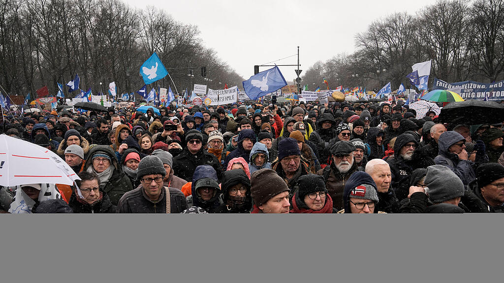 Ukraine-Krieg: Großdemo in Berlin