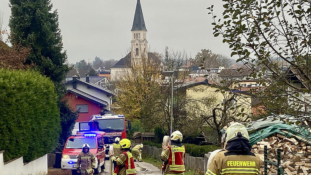 Gas-Austritt in Oberndorf