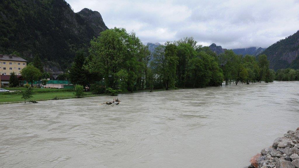 Aufräumen in Ebensee