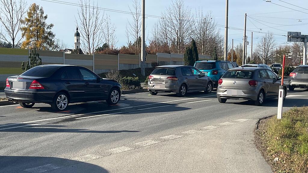 Auffahrunfall Salzburg-Mitte