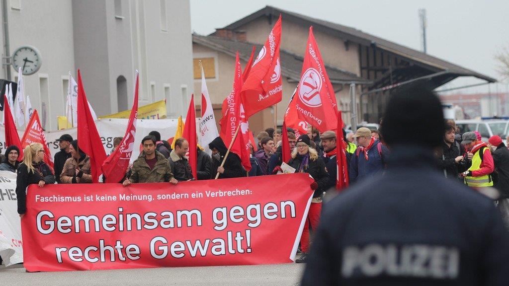 Demo gegen Rechts in Braunau