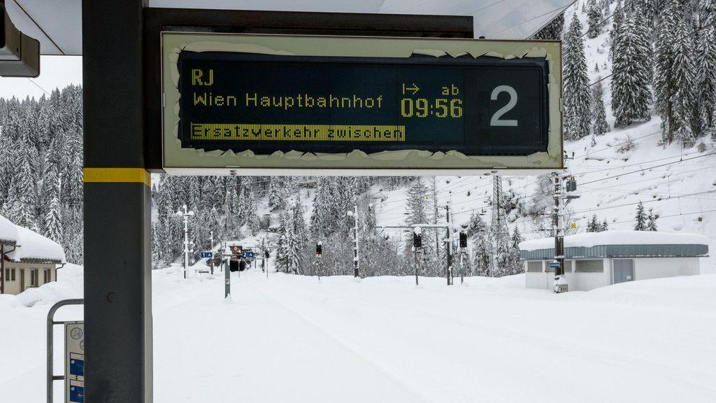 Ausnahmezustand in den Alpen