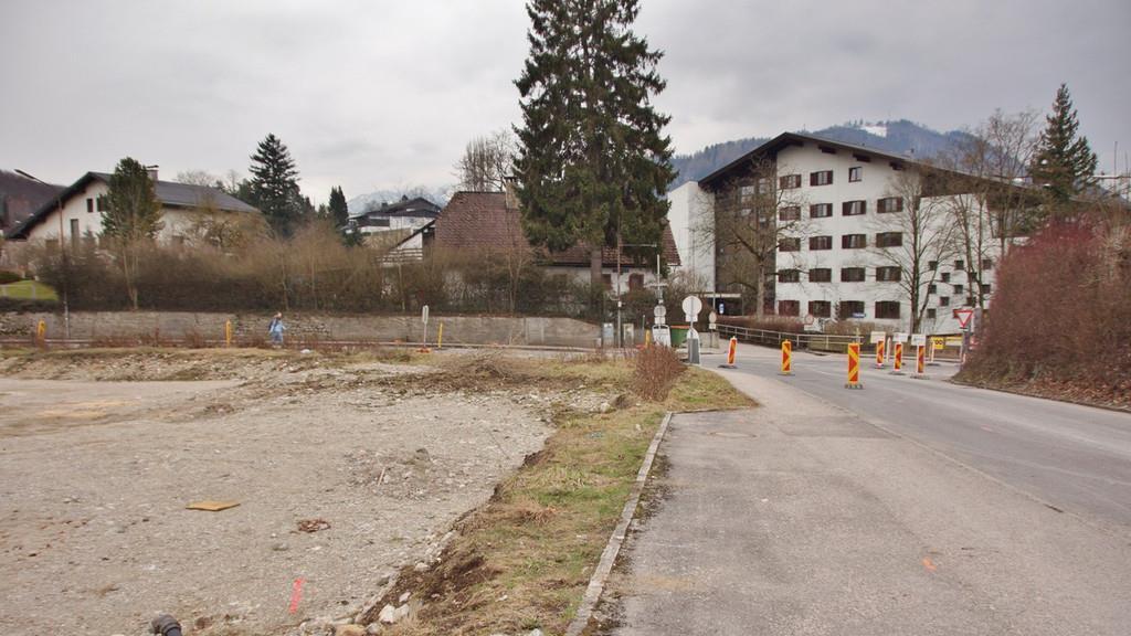 Kreisverkehr in Gmunden