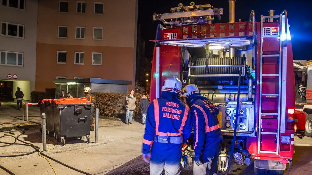 Wieder Kellerbrand in Paracelsusstraße