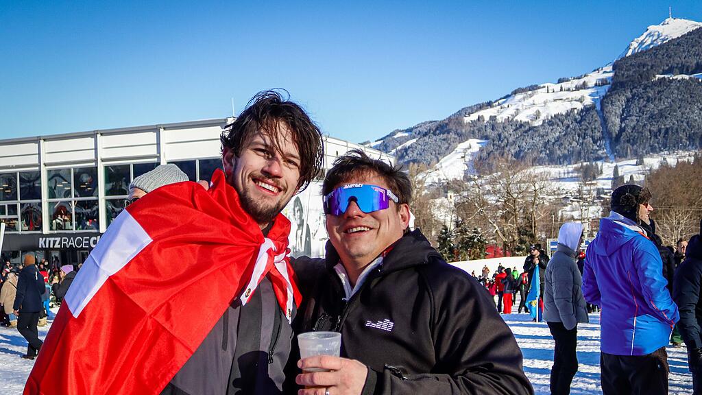 Die Stimmung beim 84. Hahnenkamm-Rennen!