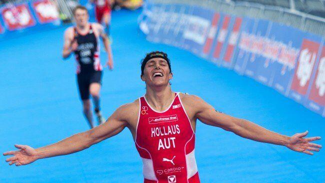 Lukas Hollaus nähert sich der Triathlon-Weltspitze.