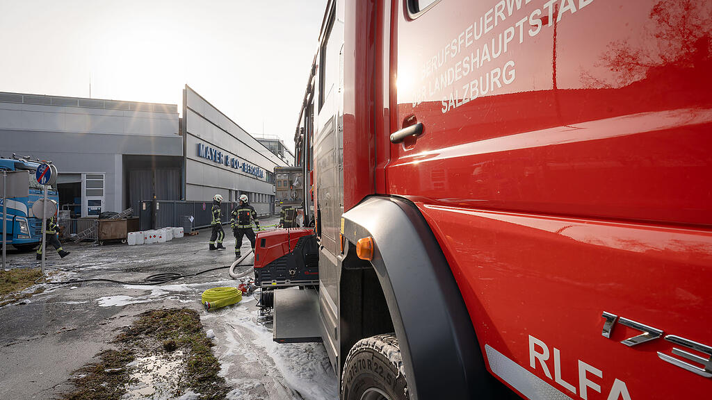 Großbrand bei Maco III