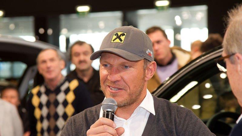 Autogrammstunde mit Hermann Maier