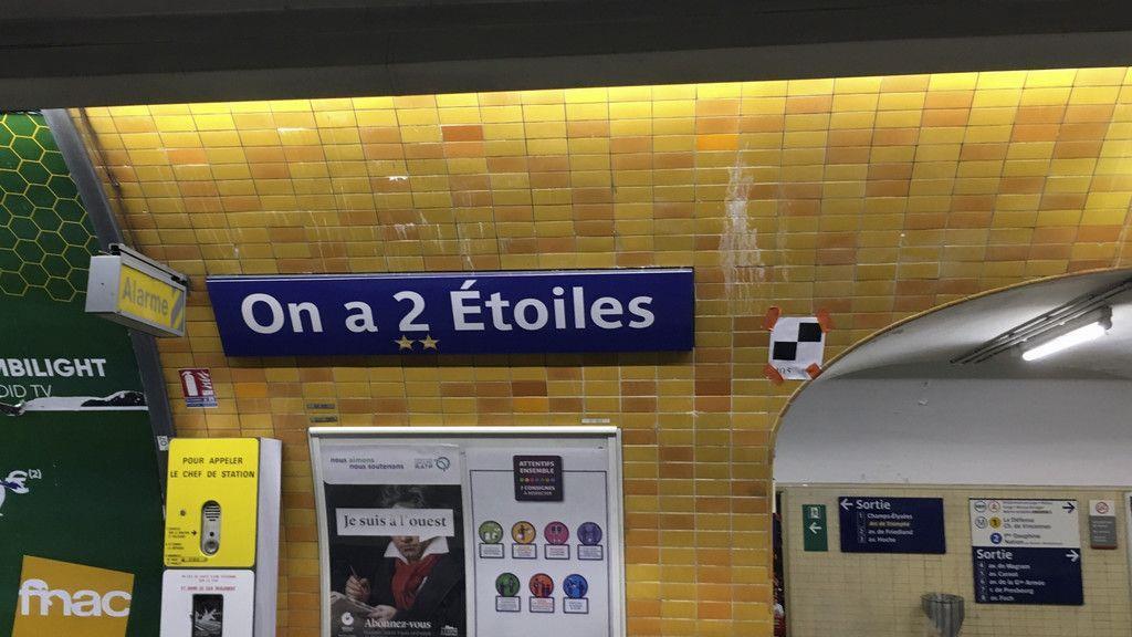 Weltmeister in Paris empfangen
