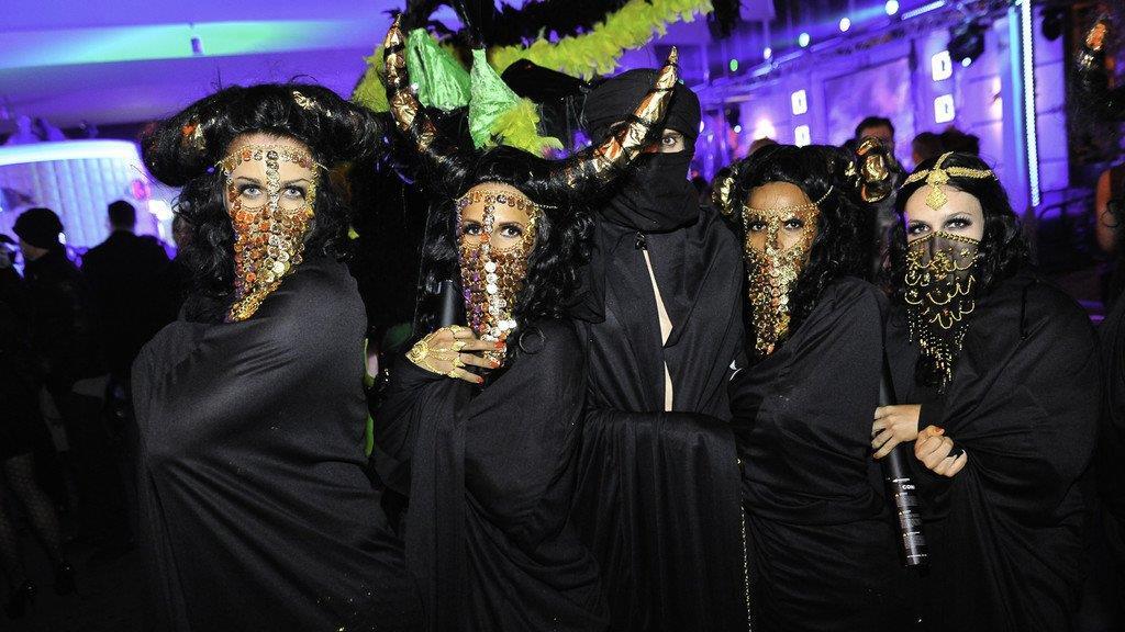 Beim Life Ball im Rathaus