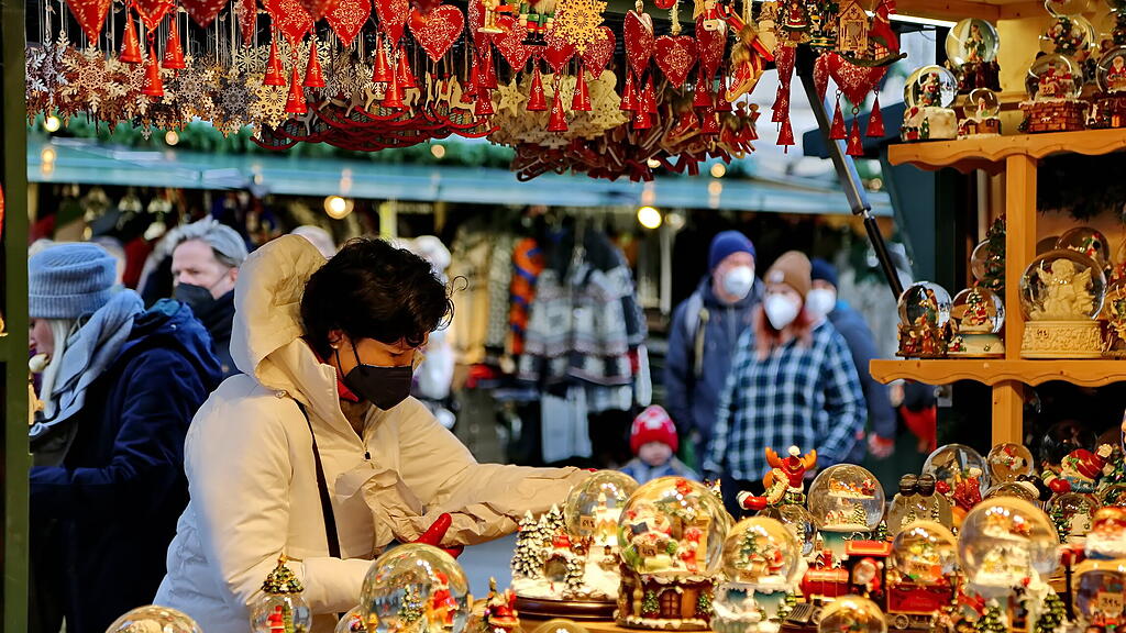 Salzburger Christkindlmarkt am 4. Adventsonntag