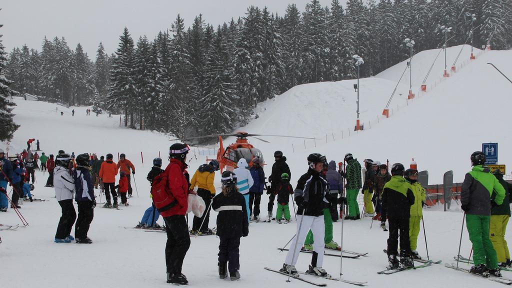 Skiunfall am Götschen