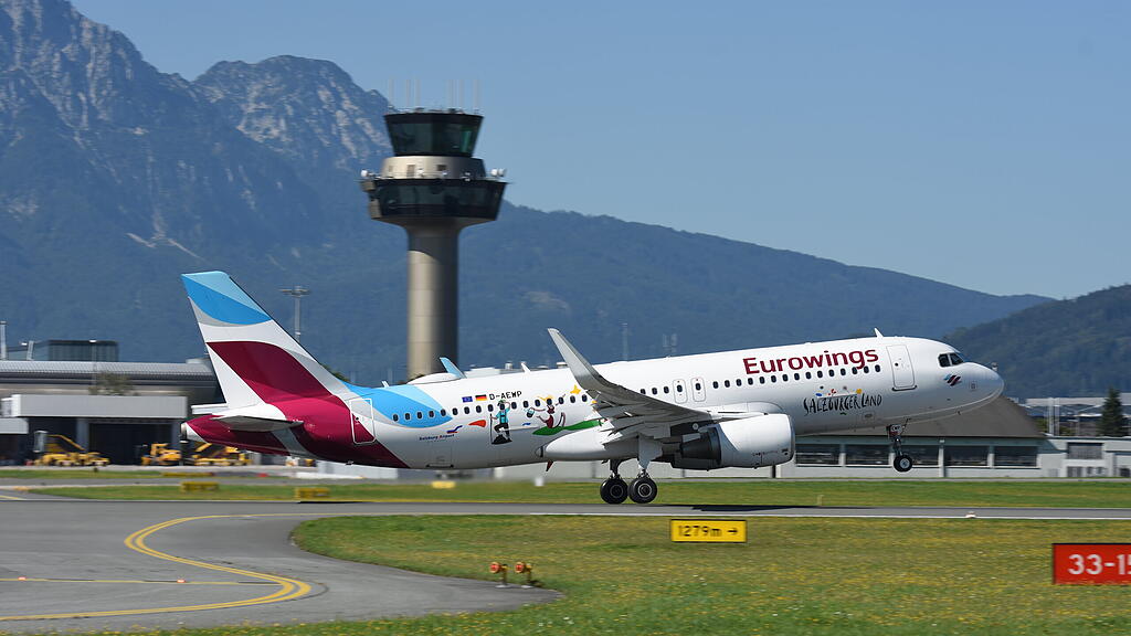 Eurowings, Salzburg Flughafen, Salzburg Airport