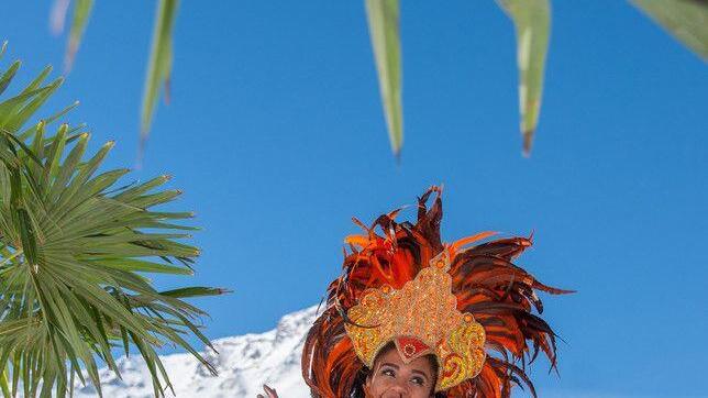 "Palmen auf den Almen" in Sportgastein