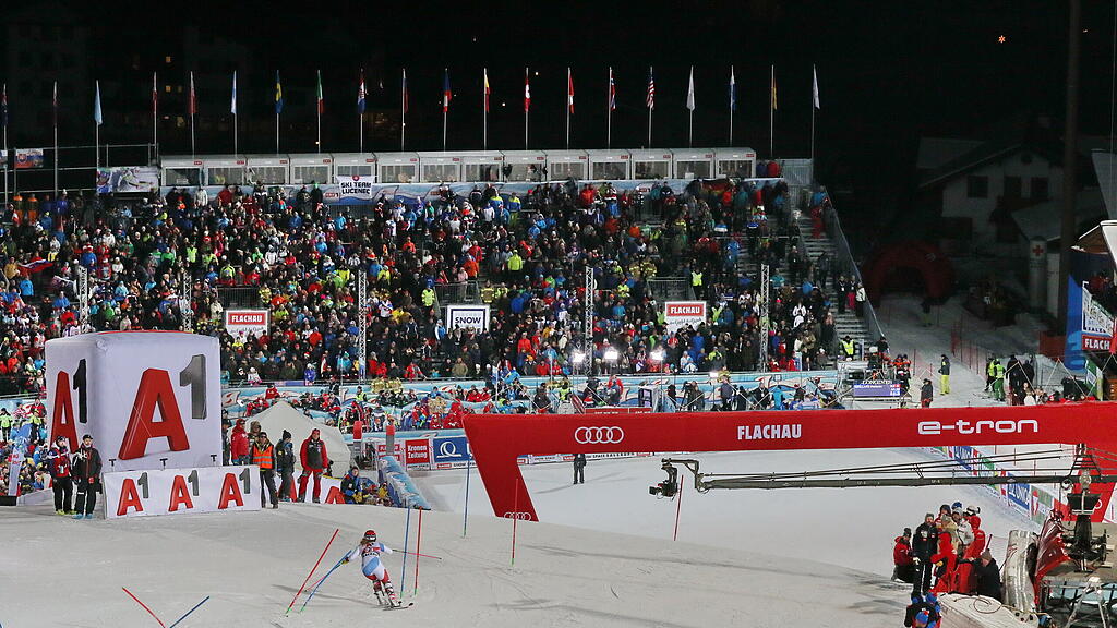 Ski-Weltcup, Flachau, Nachtslalom,