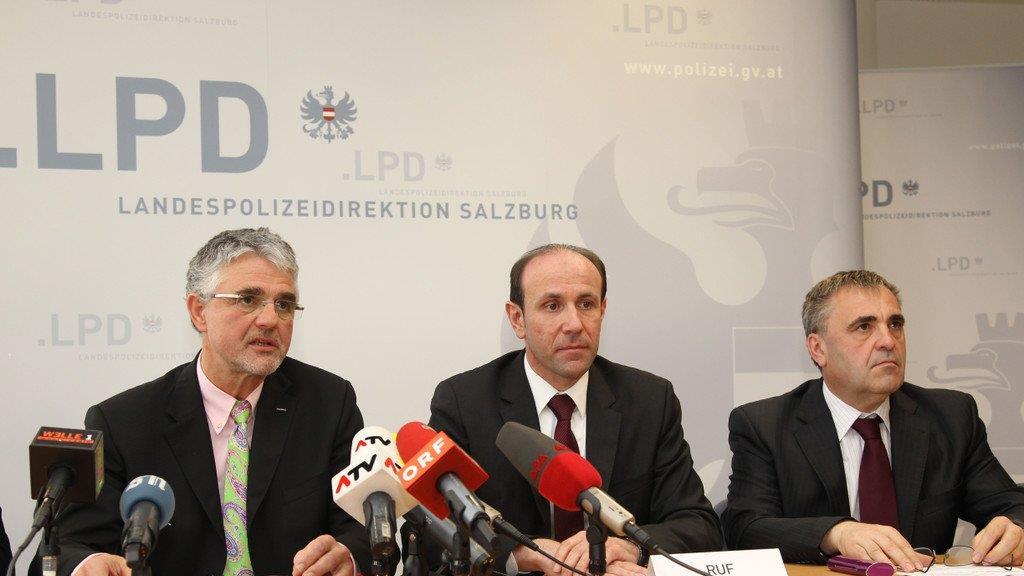 Red Bull erpresst: PK der Polizei II