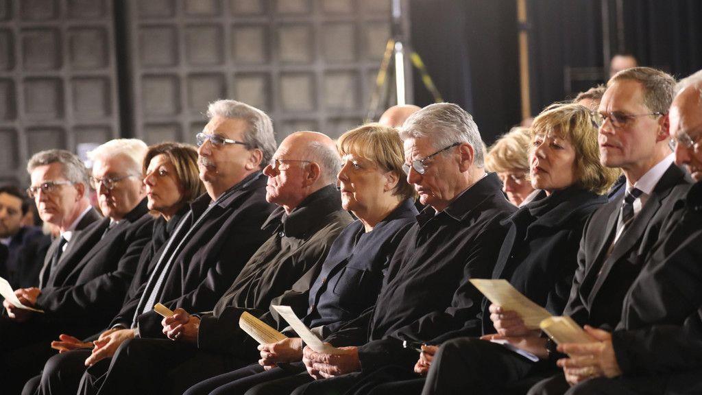 Fotos der Trauerfeier