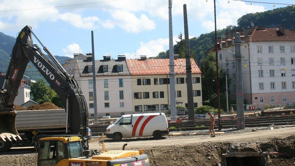 Bilder der Baustelle