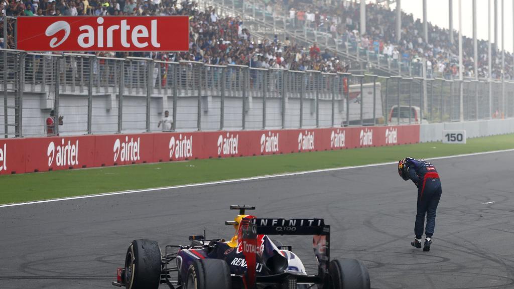 Formel 1: Vettel holte sich mit Sieg in Indien vierten WM-Titel