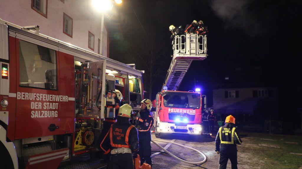 Zweite Brandnacht in Gnigl