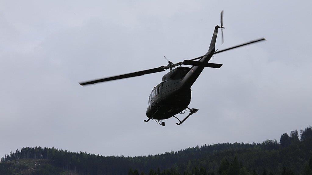 Hubschrauber im Einsatz